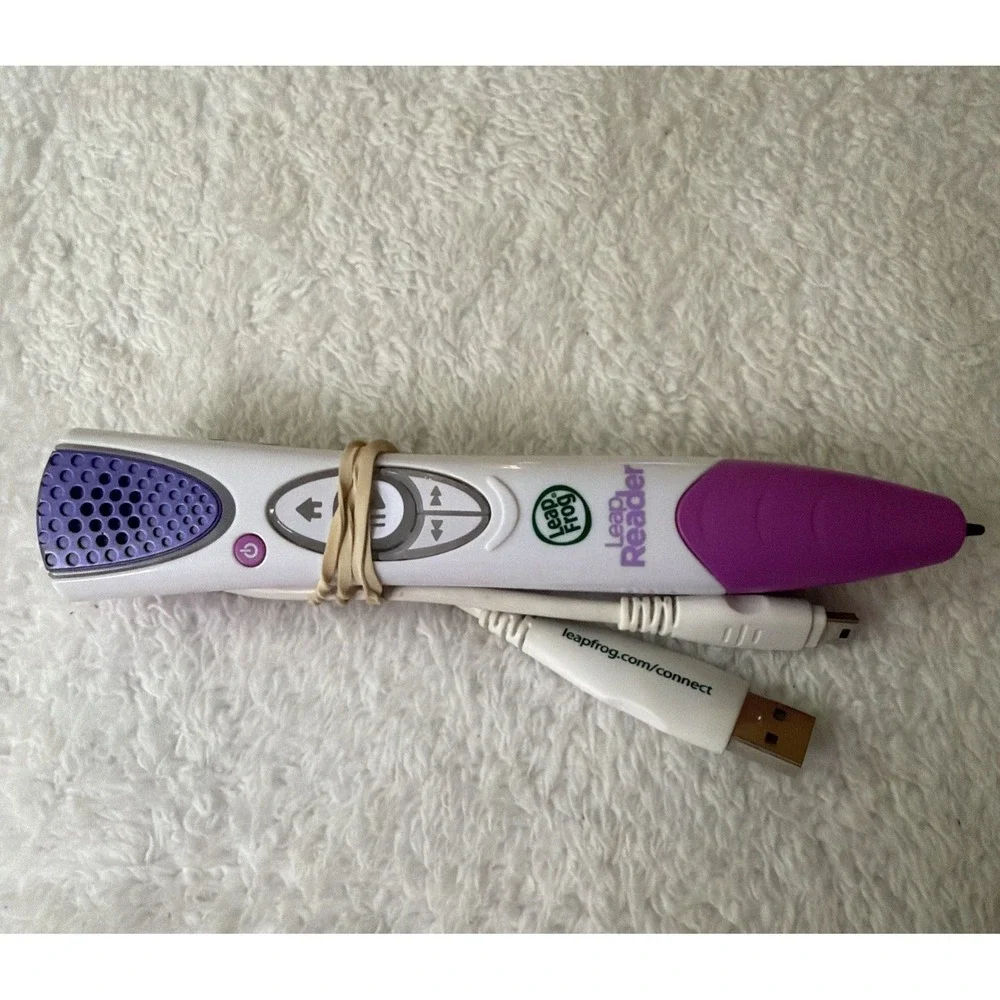 Leap Reader Book Learn to Write Letters & Numbers Mr. Pencil USB Cord Leap Frog